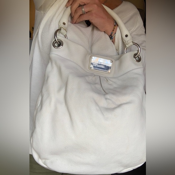 Authentic MARC JACOBS Pebbled leather long shoulder magnetic snap closure bag - Picture 11 of 14